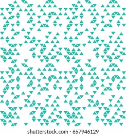 Vector triangle pattern. Geometric background