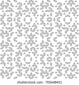 Vector triangle pattern. Geometric background