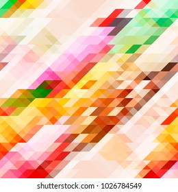 Vector triangle pattern texture