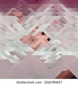 Vector triangle pattern texture