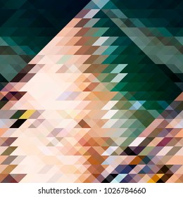 Vector triangle pattern texture