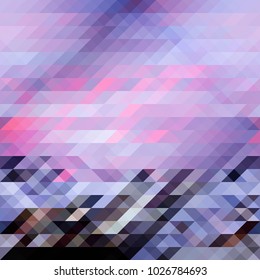 Vector triangle pattern texture