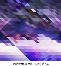 Vector triangle pattern texture