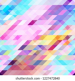 Vector triangle pattern texture
