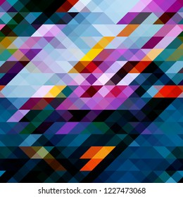 Vector triangle pattern texture