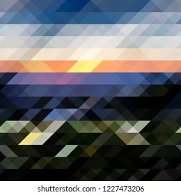 Vector triangle pattern texture