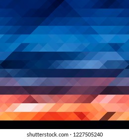 Vector triangle pattern texture