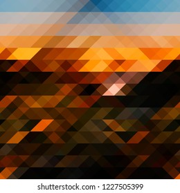 Vector triangle pattern texture