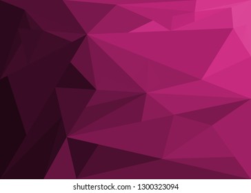 Vector triangles geometric amethyst gem crystal concept abstract background illustration