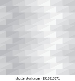 Vector triangles of gray tones that create a texture with a diagonal shadow seamless pattern background. Ideal for home decoration, bedding, architecture, design, art, scrapbooking projects