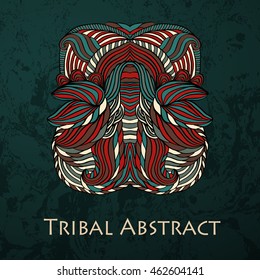 Vector Tribal Abstract element for design and decor.