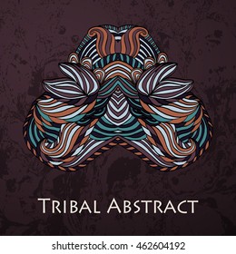 Vector Tribal Abstract element for design and decor.