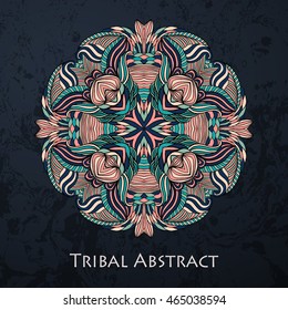 Vector Tribal Abstract element for design and decor.