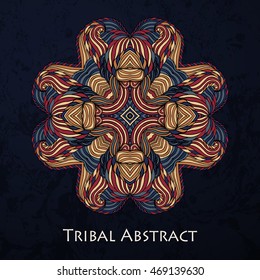 Vector Tribal Abstract element for design and decor.