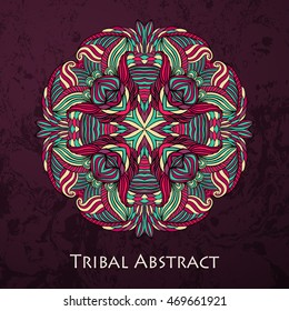 Vector Tribal Abstract element for design and decor.