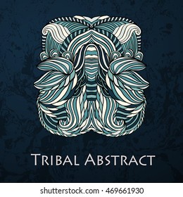Vector Tribal Abstract element for design and decor.