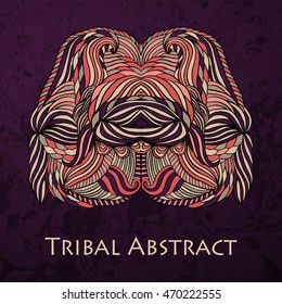 Vector Tribal Abstract element for design and decor.