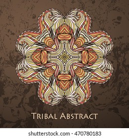 Vector Tribal Abstract element for design and decor.