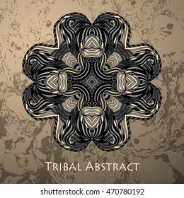Vector Tribal Abstract element for design and decor.