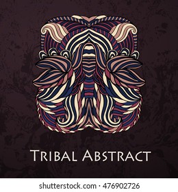 Vector Tribal Abstract element for design and decor.