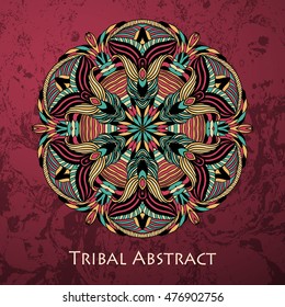 Vector Tribal Abstract element for design and decor.
