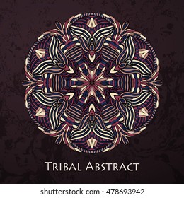 Vector Tribal Abstract element for design and decor.