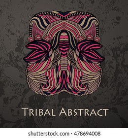 Vector Tribal Abstract element for design and decor.