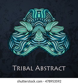 Vector Tribal Abstract element for design and decor.