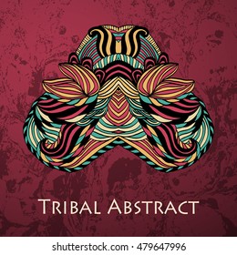 Vector Tribal Abstract element for design and decor.