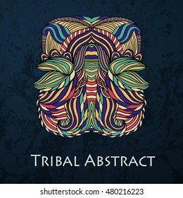 Vector Tribal Abstract element for design and decor.