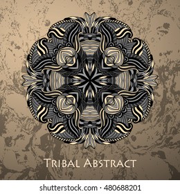 Vector Tribal Abstract element for design and decor.