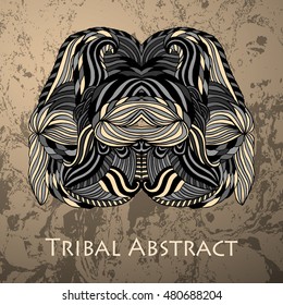 Vector Tribal Abstract element for design and decor.
