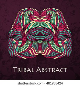 Vector Tribal Abstract element for design and decor.