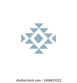 Vector Tribal element. Ethnic pattern in native style. Ornamental symbol.