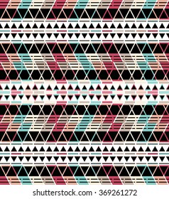 Vector Tribal elements, ethnic collection, aztec stile, tribal art, can be used for wallpaper, cover fills, web page background, surface textures.