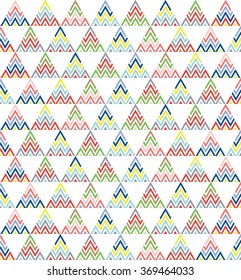 Vector Tribal elements, ethnic collection, aztec stile, tribal art, zigzag, can be used for wallpaper, cover fills, web page background, surface textures.