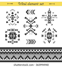 Native American Vector Set Stock Vector (Royalty Free) 155542841 ...