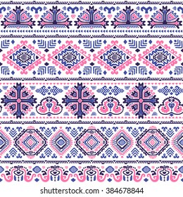 Vector Tribal Mexicano vintage étnico sin inconvenientes