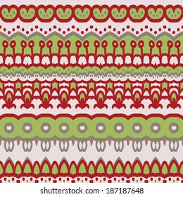 Vector tribal ornaments