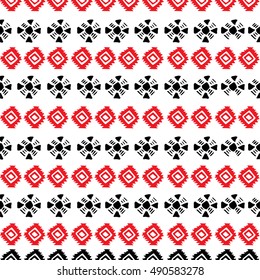 Vector tribal  pattern. Geometric boho elements. Isolated on white. Can use them for your design, post cards, prints, invitations, greetings or even for printing on fabrics.