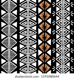 Vector tribal pattern with pastel colors african ethnic background. Good for your textile fashion wrapping and print.