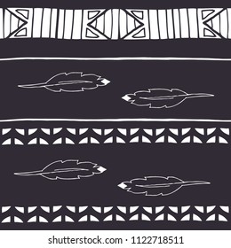 Vector tribal patterns, ethnic cards for design