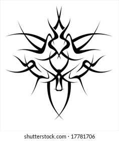Tatuaje tribal del VECTOR