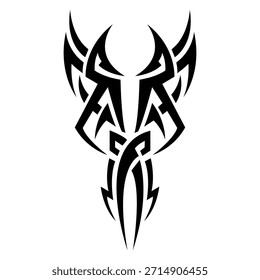Vektor Tribal Tattoo abstrakt Moderne Vorlage Kunst