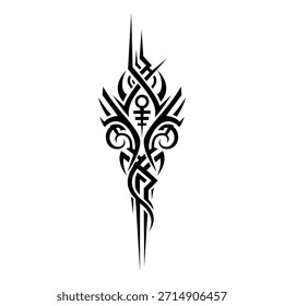 Vector Tribal Tattoo abstract Modern Template Art