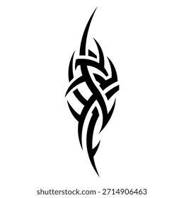 Vektor Tribal Tattoo abstrakt Moderne Vorlage Kunst