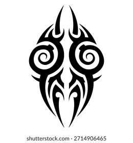 Vektor Tribal Tattoo abstrakt Moderne Vorlage Kunst
