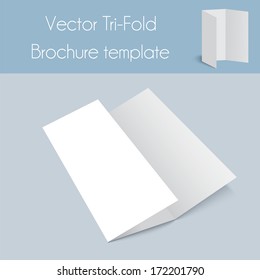 Vector Trifold&Brochure&Mock Up. Can be used for corporate design, spa template etc.