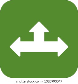 Vector Tripple Arrow Icon