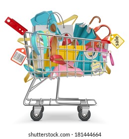 Vector Trolley with Purchase